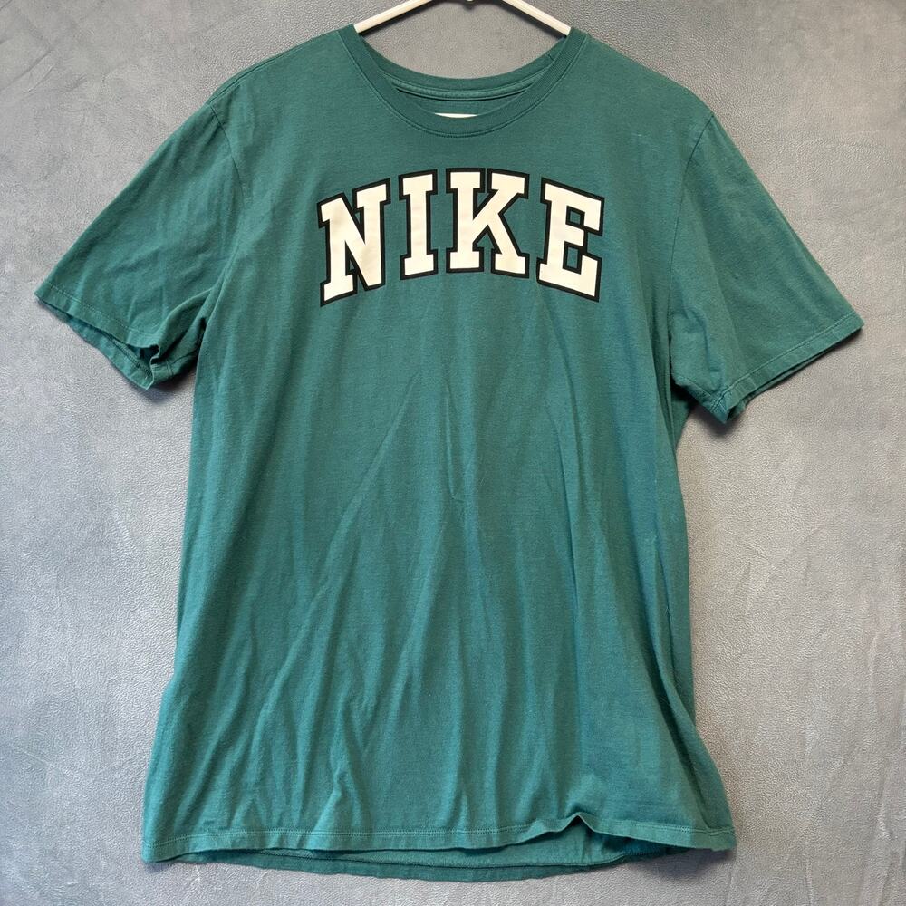 The Nike Tee Athletic Cut Men's Large Blockcore Athletic Skater Grunge Street